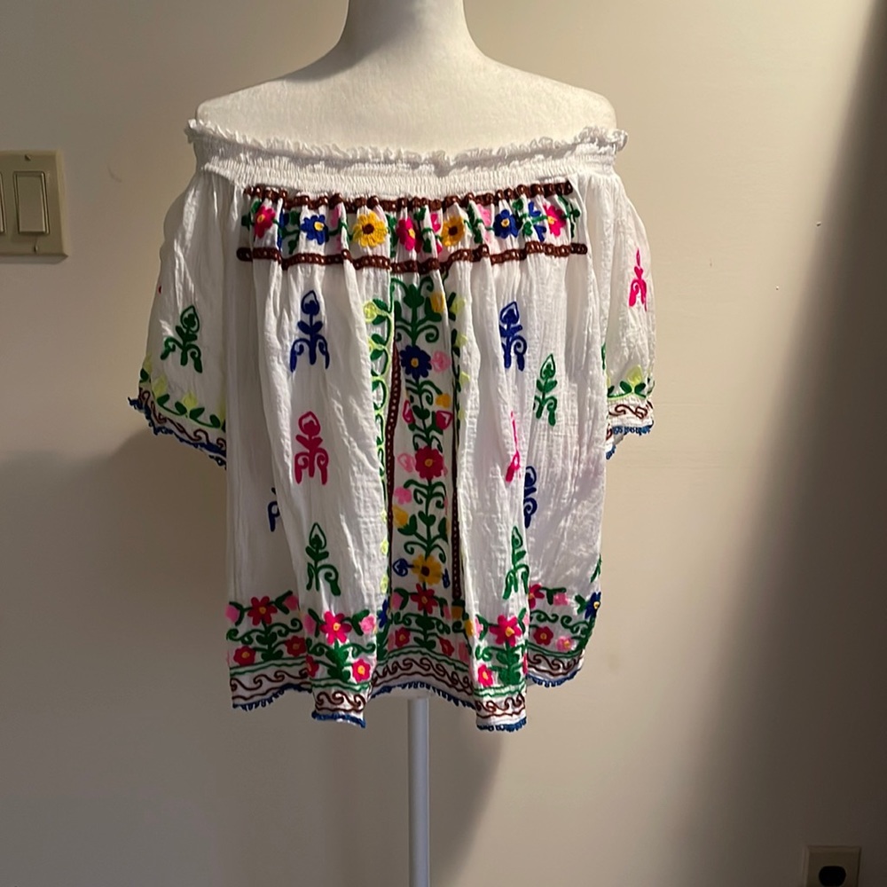 Rubyyaya M cotton top multicolored